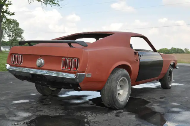 1969 ford mustang mach 1 428 cj "q" code 4 speed posi sportsroof