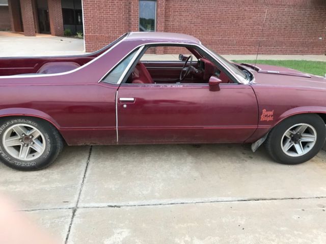 chevy el camino royal night special edition