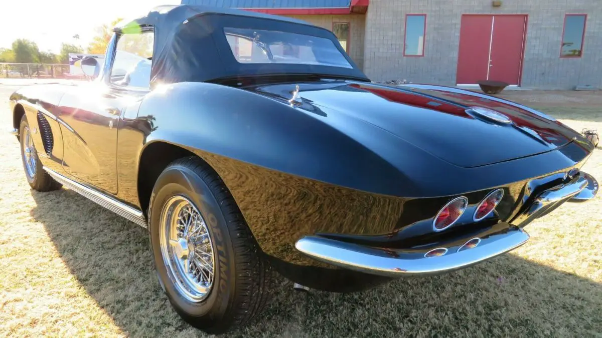 revised photos! original 1962 corvette, 327ci, 4-speed, convertible, no hardtop