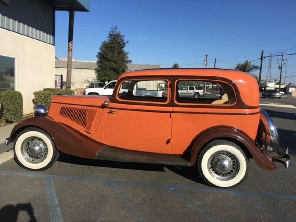 1934 ford tudor sedan all steel original with celebrity history