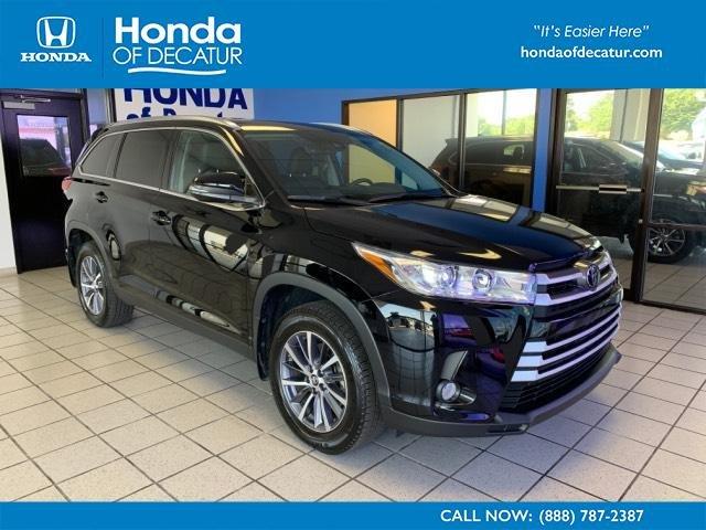 used 2019 toyota highlander awd xle v6 decatur, al 35601 for sale in decatur, alabama