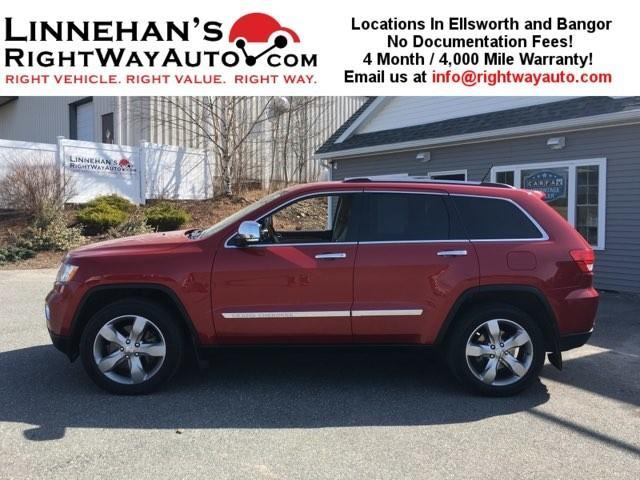 2011 jeep grand cherokee overland 4x4 overland 4dr suv for sale in ellsworth, maine