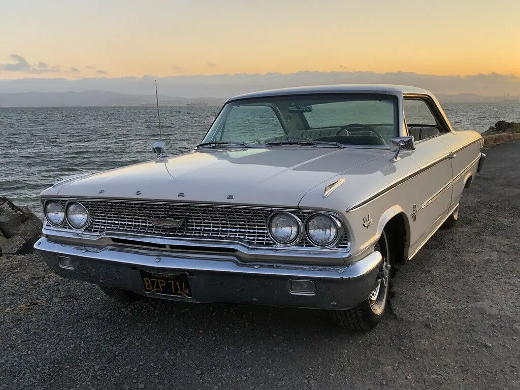 1963 ford galaxie 500xl hartop fastback, 66k original miles no reserve barnfind