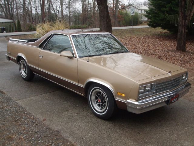 1986 chevy. el-camino conquista.v=8 all original 83,000 miles