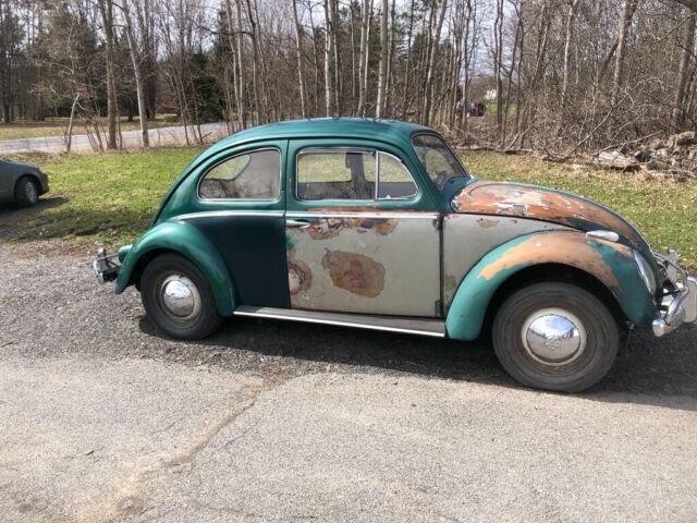 1959 vw euro beetle with semaphores
