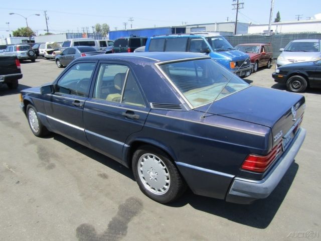 1990 mercedes 190e 4 dr used 2.6l i6 no reserve