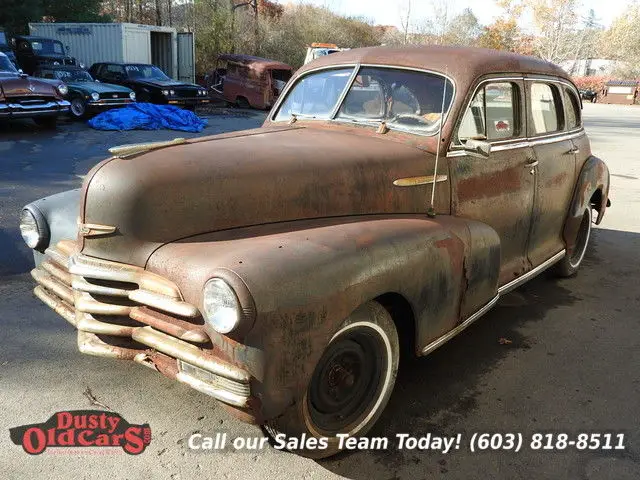 1948 blue project/parts car needs work!