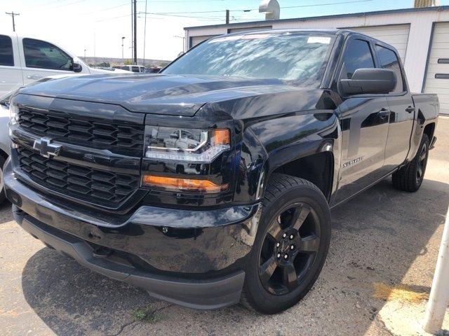 used 2018 chevrolet silverado 1500 4x4 crew cab custom farmington, nm 87499 for sale in farmington, new mexico