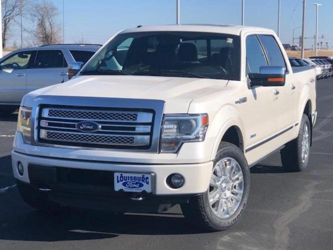 2013 ford f-150 platinum 4x4 platinum 4dr supercrew styleside 6.5 ft. sb for sale in louisburg, kansas