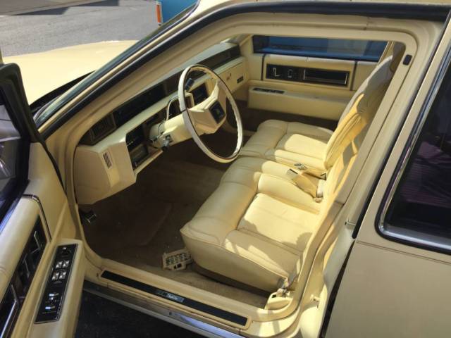 1989 cadillac premiere gold deville sedan - 31,000 original miles! - very nice!