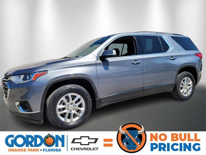 used 2021 chevrolet traverse lt
