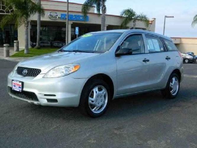 2003 toyota matrix sport wagon 4d in carlsbad, ca