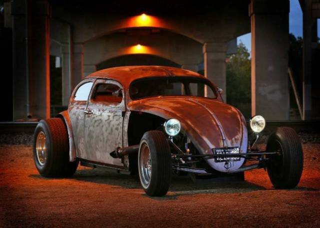 1964 vw beetle rat rod chevy v-8