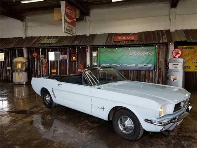 1965 ford mustang, blue with 100 miles available now!
