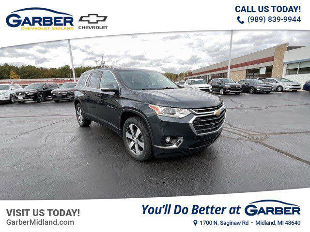 2018 chevrolet traverse lt leather