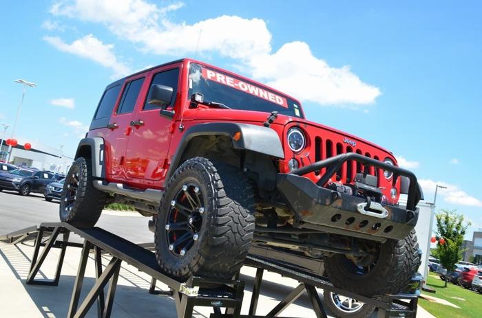 used 2014 jeep wrangler 4wd unlimited sport conway, ar 72032 for sale in beryl, arkansas
