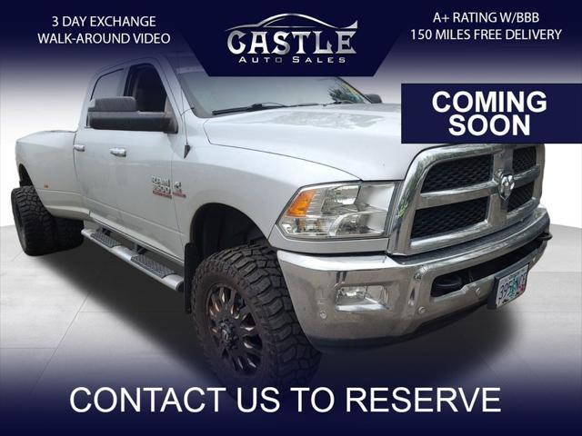 2018 ram 3500 slt crew cab 4x4 8' box
