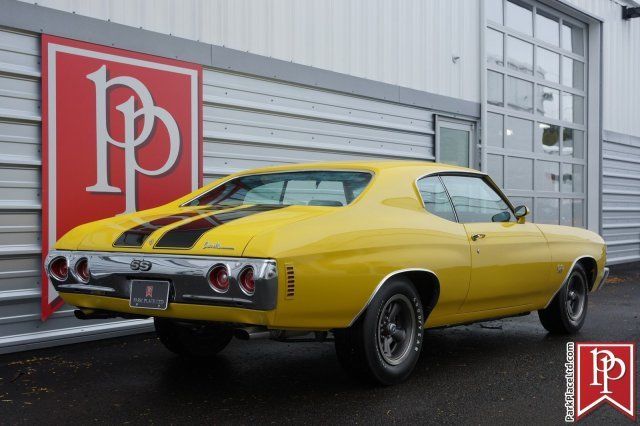 1971 chevrolet chevelle ss ls5, 60,359 miles sunflower yellow