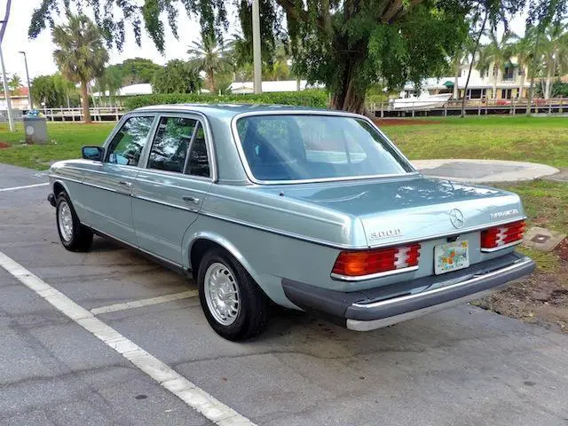 1984 mercedes-benz 300 series 300d-td classic head turner low miles fl rust free