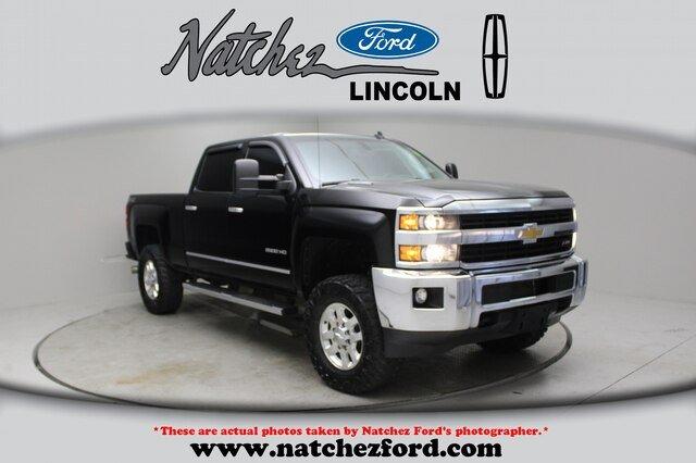 used 2015 chevrolet silverado 2500 4x4 crew cab ltz natchez, ms 39120 for sale in church hill, mississippi