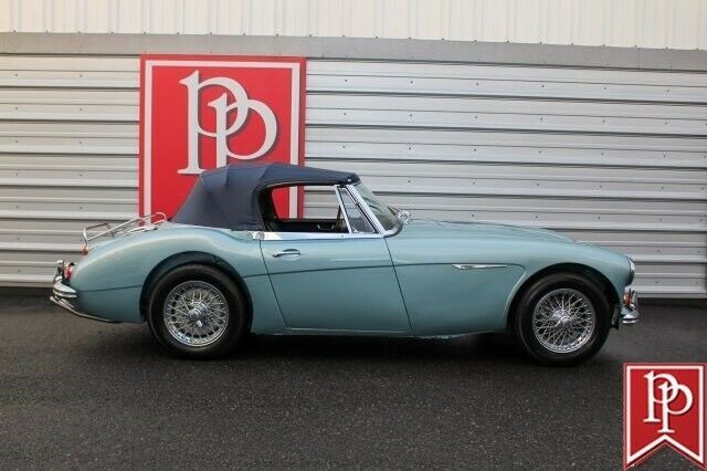 1967 austin healey 3000 mkiii bj8 94433 miles sky blue