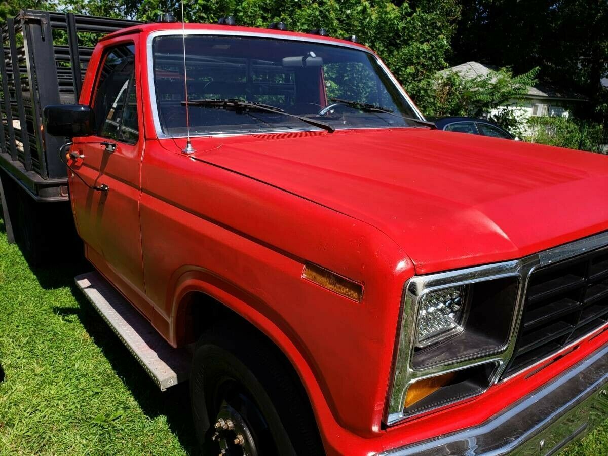 1982 ford f350 dually custom stake bed 4 speed classic truck