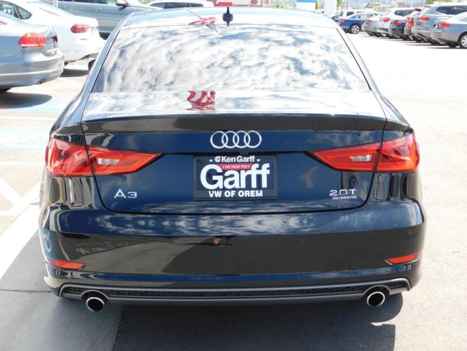 used 2016 audi a3 2.0t premium plus quattro sdn orem, ut 84058 for sale in bonnie, utah