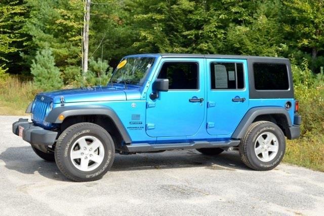 2016 jeep wrangler unlimited sport 4x4 sport 4dr suv for sale in bridgton, maine