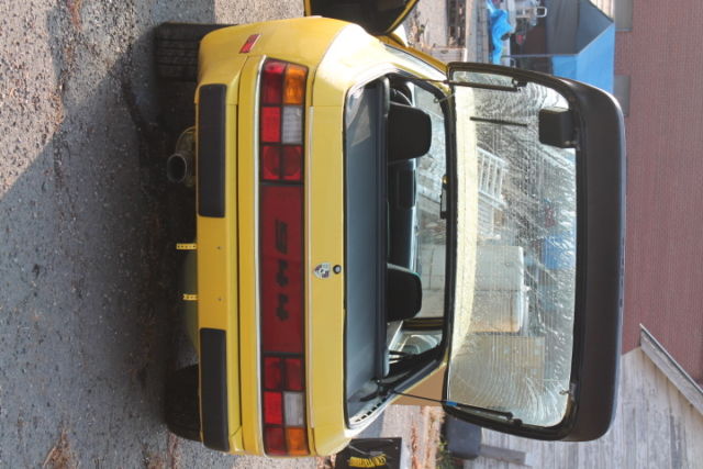 1983 porsche 944 low mi 114k cali car yellow w black int 5 sp sunroof ec