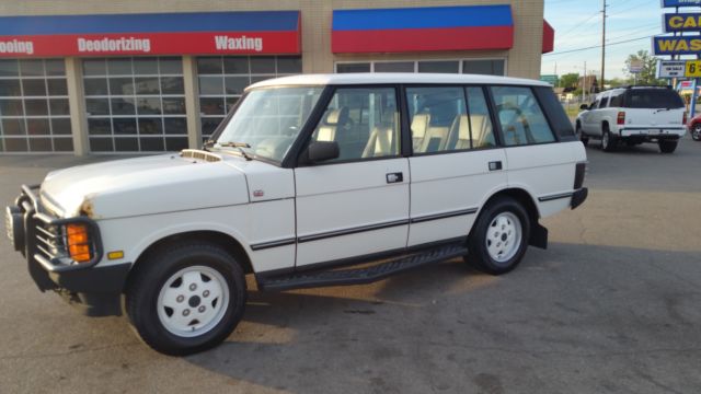 1993 land rover range rover lwb county low miles!! 64k 4.2l v8 theft salvage