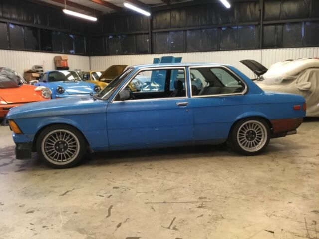 1981 bmw e21 european 323i factory in line 6 cylinder no reserve