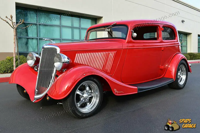 1934 ford victoria "stunning all steel street rod" 355 v8 weiand blower jag irs