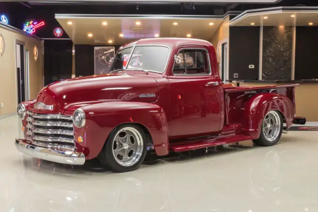 pickup restomod! edelbrock 355ci crate v8, 700r4 automatic, ps, pb, disc, a/c