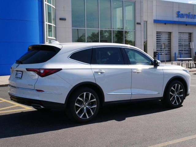 2022 acura mdx technology