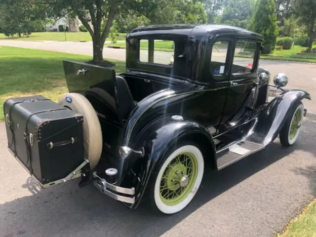 1930 model a ford coupe complete rumble seat luggage rack and trunk original