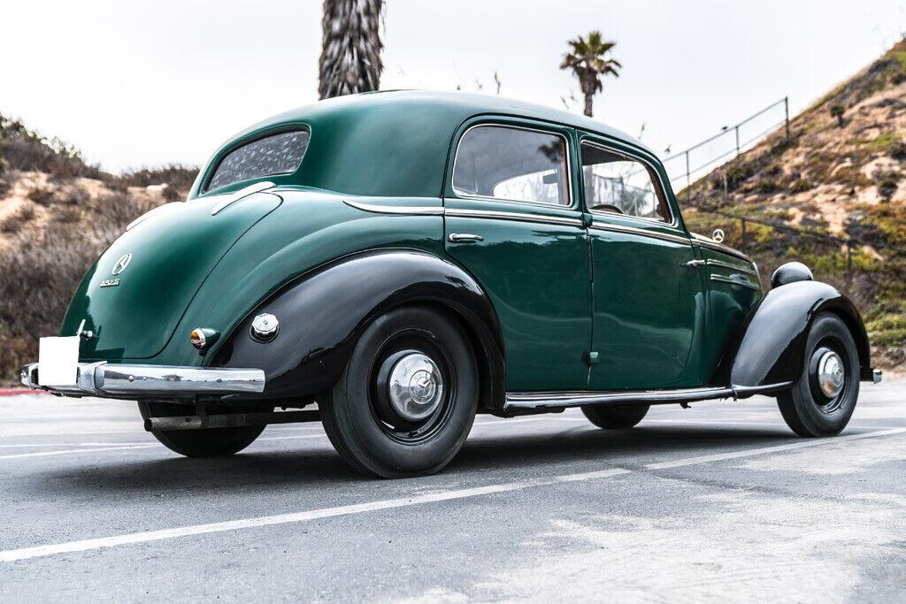 1951 mercedes benz 170 s green 63000 miles
