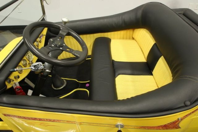 1923 ford t-bucket 11398 miles canary yellow convertible 283 v8 3 speed automat