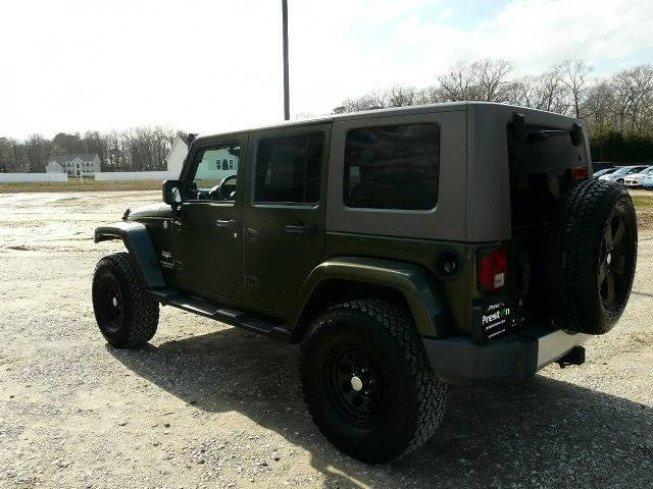 2008 jeep wrangler unlimited sahara for sale in long neck, delaware