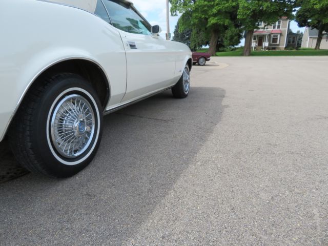 1973 mustang convertible 351 auto. # match see video triple white 72 70 69 68 67
