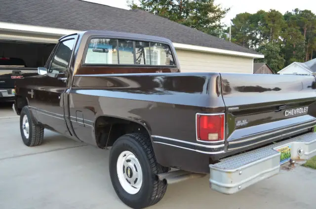 1987 chevrolet c-10 scottsdale, 4x4, swb, garage kept, one owner, very nice!!