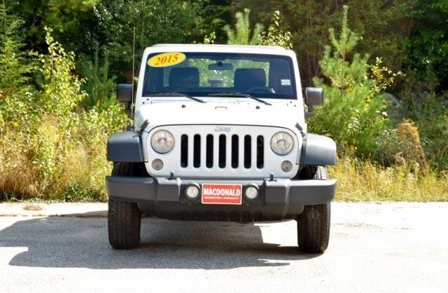2015 jeep wrangler sport 4x4 sport 2dr suv for sale in bridgton, maine