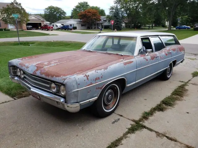 rare 1969 ford galaxie country sedan station wagon 429 4v n-code 1 of 1