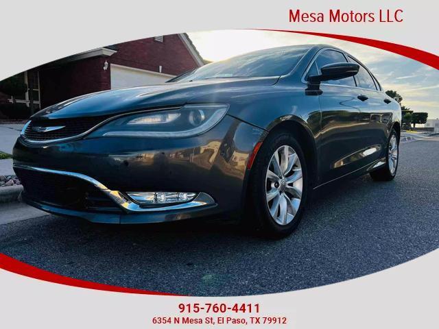 2015 chrysler 200 c