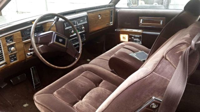 rare 1984 fleetwood brougham only 80,000 miles