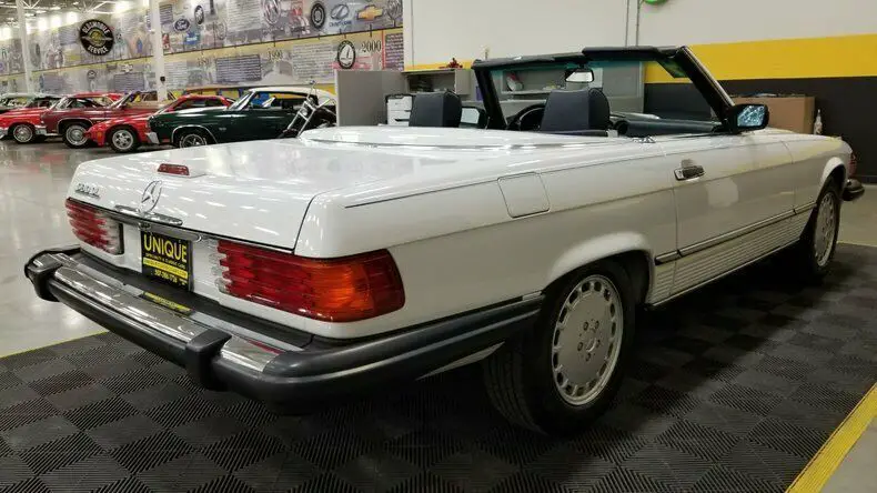 1989 mercedes - benz 560 sl convertible! under 32000 miles!