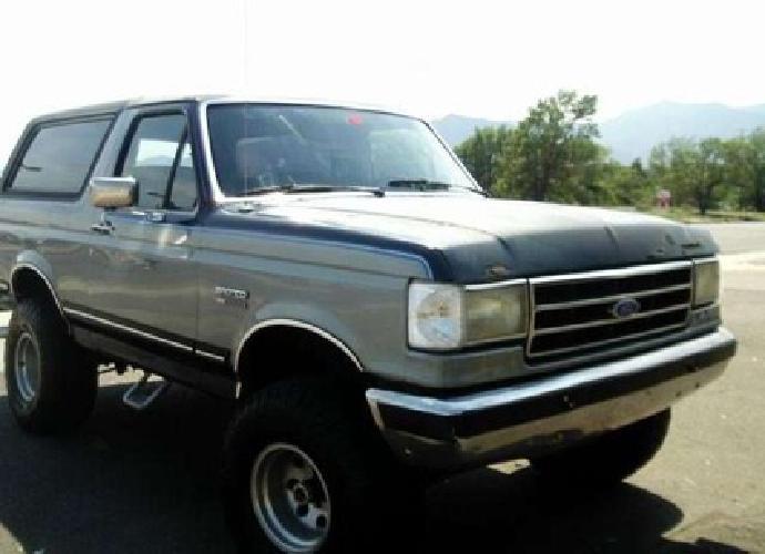 1989 ford bronco xlt in colorado springs, co