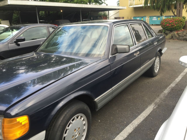 1985 mercedes-benz 500sel base sedan 4-door 5.0l