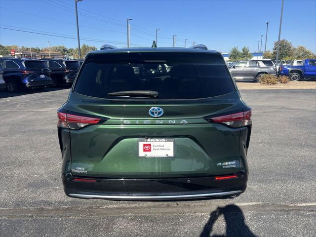 2021 toyota sienna platinum 7 passenger