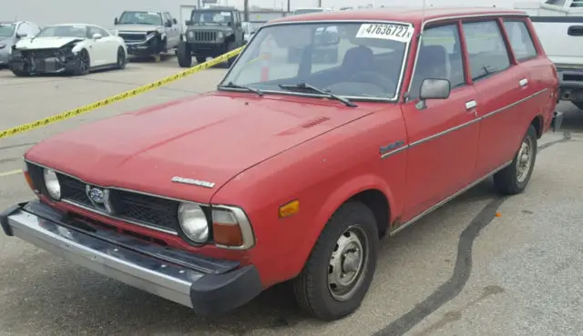 1979 subaru dl wagon rare find!!!!