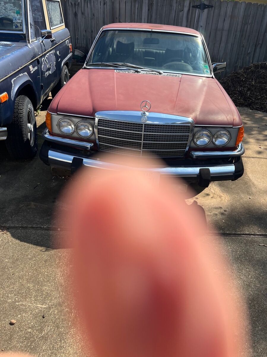 1975 mercedes-benz 280 s sedan red rwd automatic